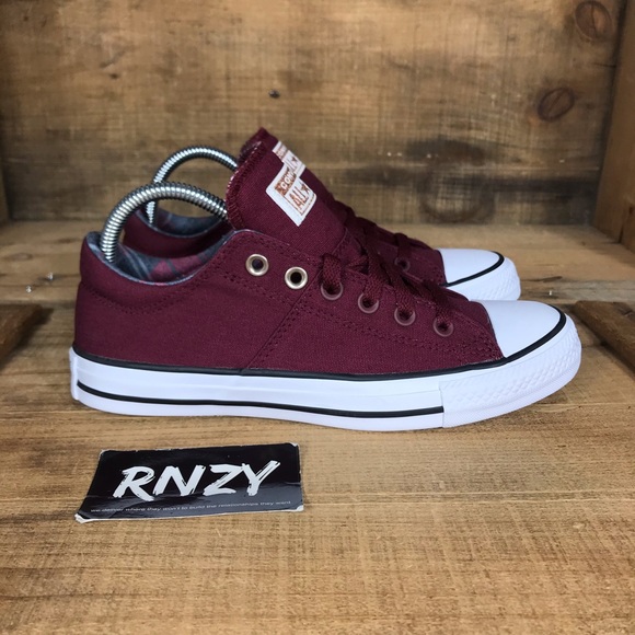 converse madison burgundy